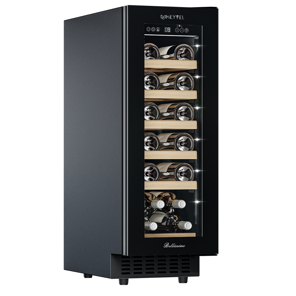 Винный шкаф компрессорный встраиваемый Meyvel MV19NH-KBT1