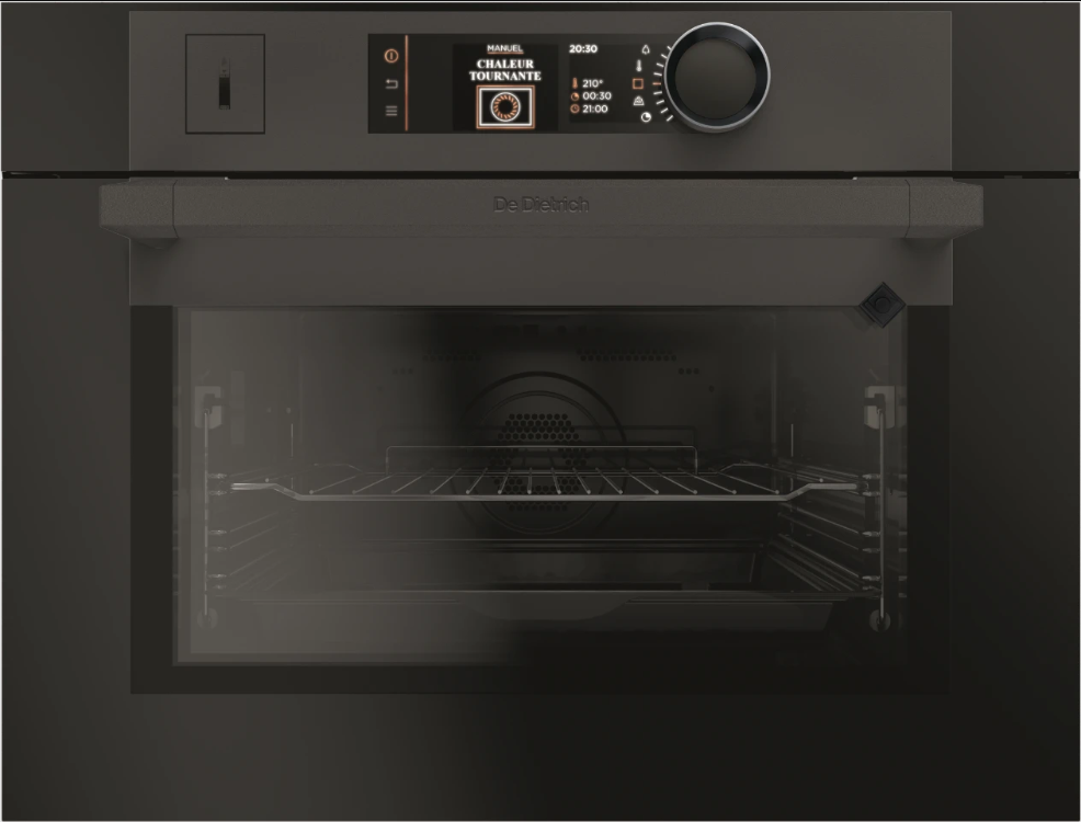 Комбинированный духовой шкаф с паром 45см De Dietrich DKR7580BB